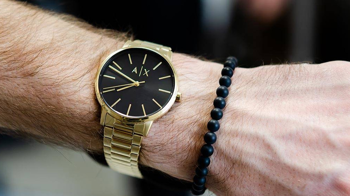 Armani Exchange Black Dial Quartz AX7119 Men’s Watch