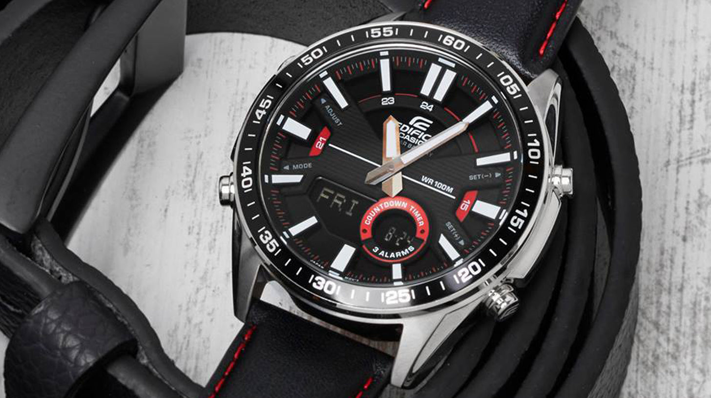 Casio Edifice Alarm Analog Digital Quartz EFVC100L-1AV EFV-C100L-1AV Men’s Watch: An Affordable, Well Designed and Impressive what it can be called