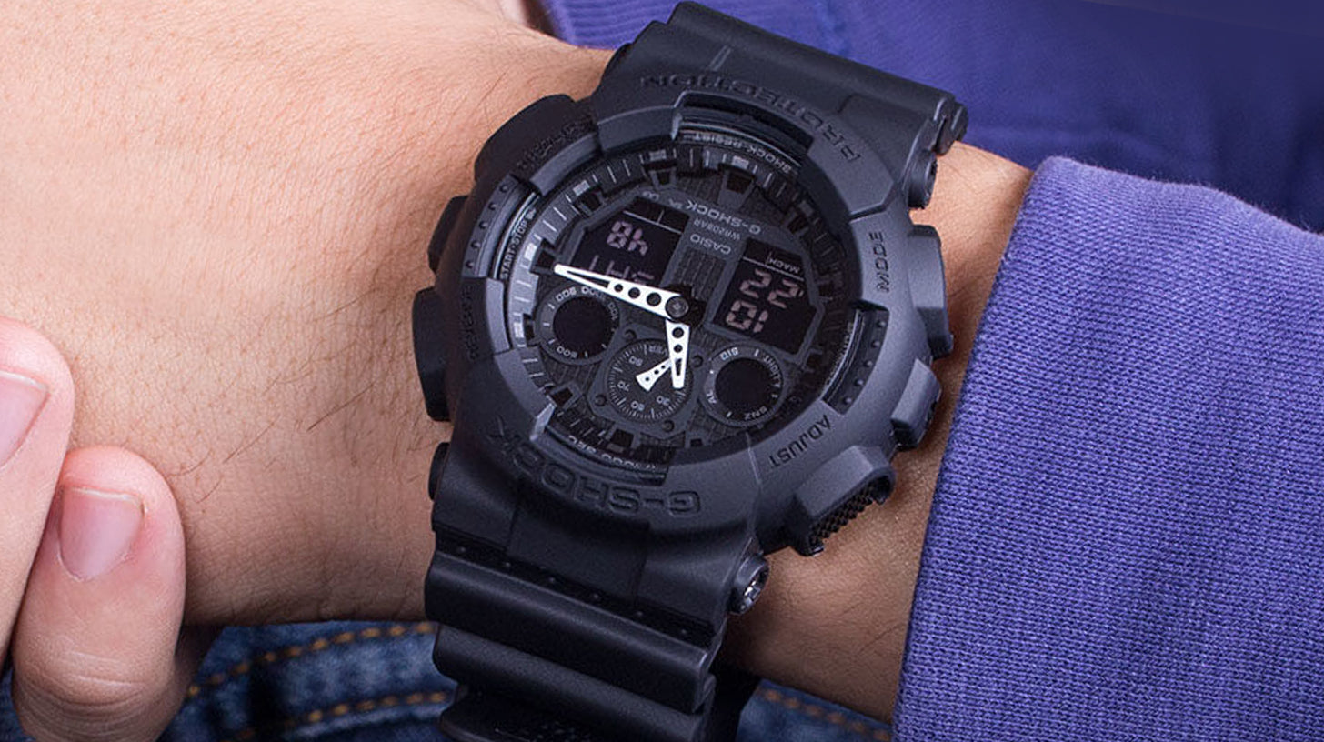 Casio G-Shock Military Matte Black GA-100-1A1 Men’s Watch