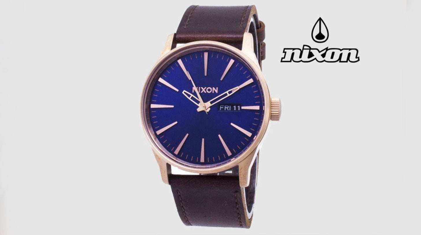Nixon Sentry A105-2867-00 Analog Quartz Men’s Watch: Classic, Good looking, Gentlemanly is What You Will Get