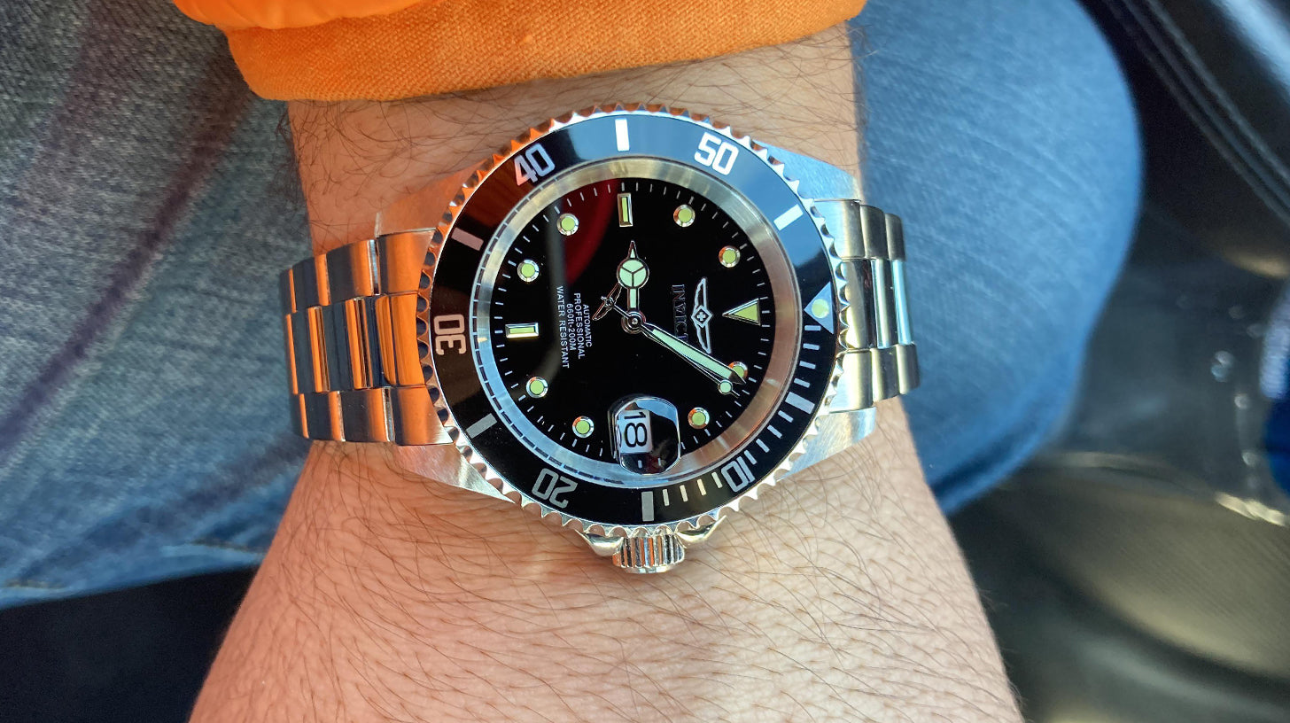 The Splender Look And Enrich Experience Of Invicta Pro Driver Automatic Watches