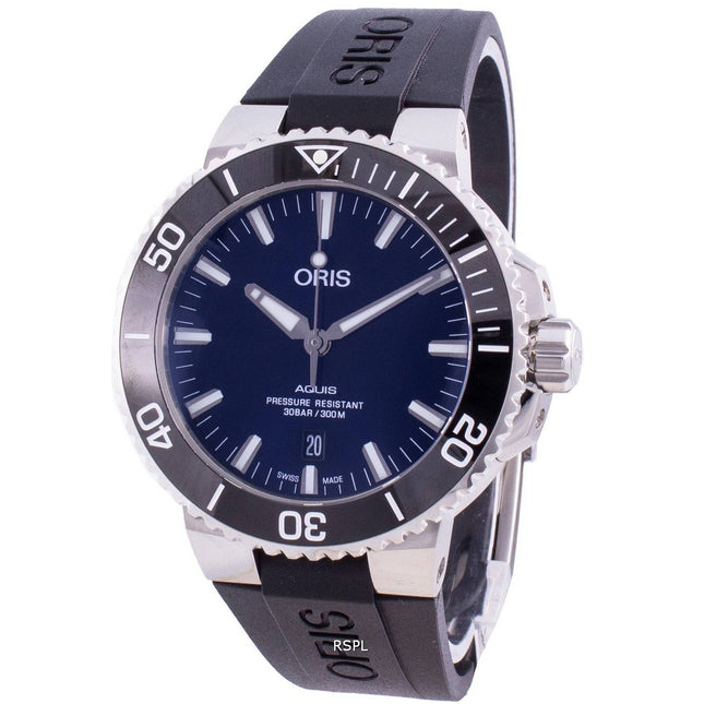 Oris Aquis Date 01-733-7730-4135-07-4-24-64EB Automatic 300M Men's Watch