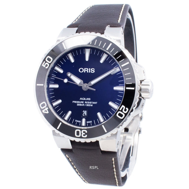 Oris Aquis Date 01-733-7730-4135-07-5-24-10EB Automatic 300M Men's Watch