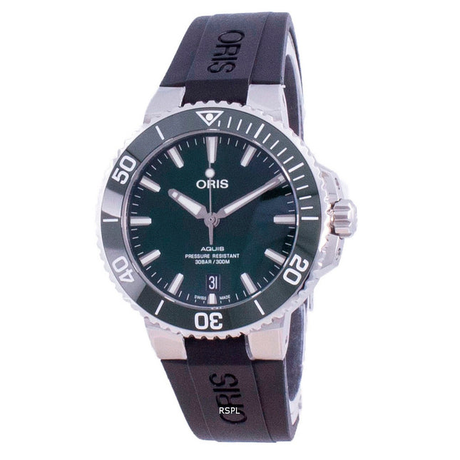 Oris Aquis Date Automatic Diver's 01-733-7732-4157-07-4-21-64FC 300M Men's Watch