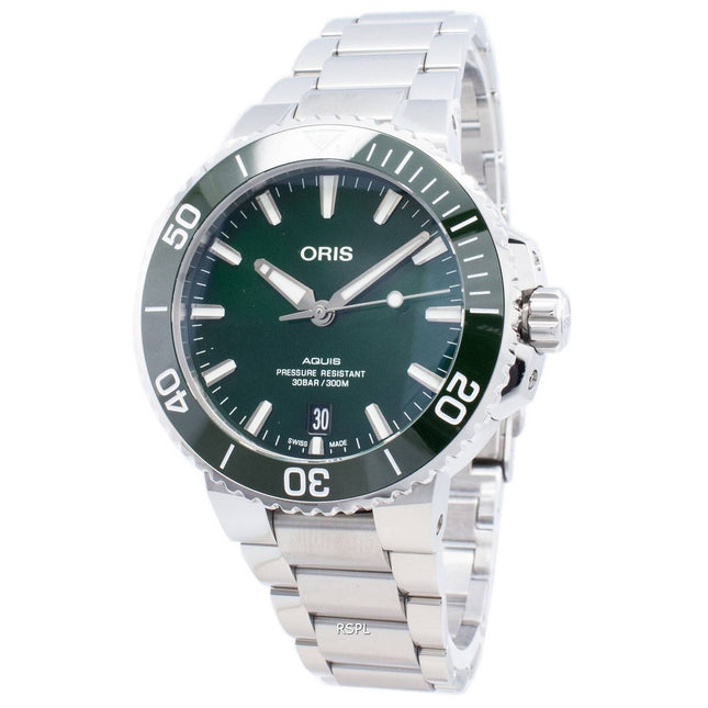 Oris Aquis Date 01-733-7732-4157-07-8-21-05PEB Automatic 300M Men's Watch