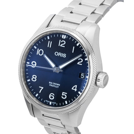 Oris Big Crown Propilot Stainless Steel Blue Dial Automatic 01-751-7761-4065-07-8-20-08P 100M Men's Watch