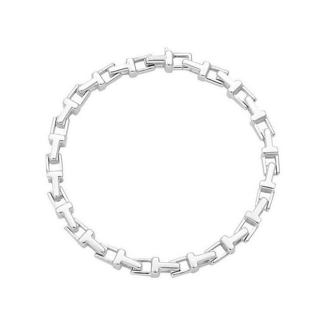 Tiffany T Narrow Chain Sterling Silver Bracelet 34888876 For Women