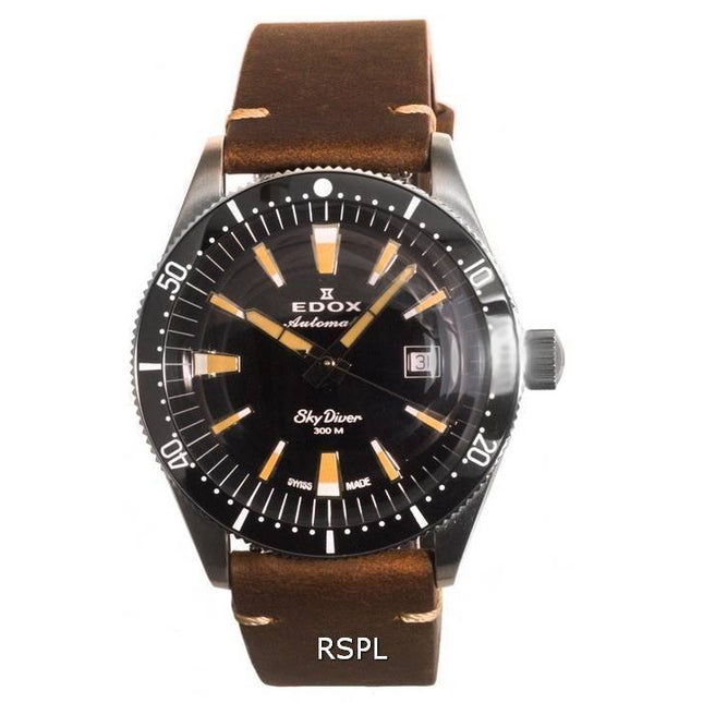 Edox Skydiver Military Limited Edition Automatic Divers 801263NNINB 80126 3N NINB 300M Mens Watch