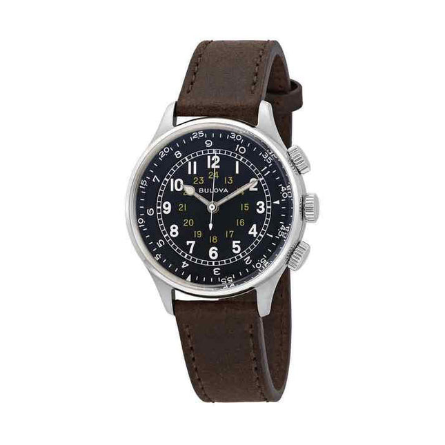 Bulova A-15 Pilot Automatic 96A245 Mens Watch