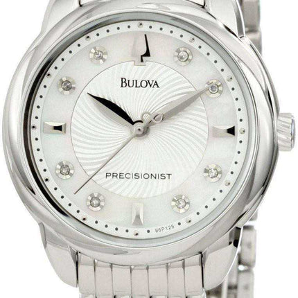 Bulova Precisionist Brightwater Crystal 96P125 Womens Watch
