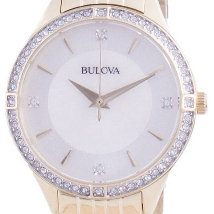 Bulova Diamond Accents Quartz 98L274 Womens Watch