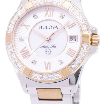Bulova Marine Star 98R234 Diamond Accent Quartz Women's Watch