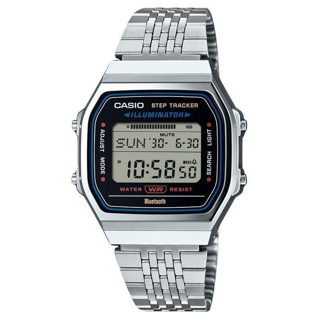 Casio Vintage Digital Smartphone Link Stainless Steel Quartz ABL-100WE-1A Unisex Watch