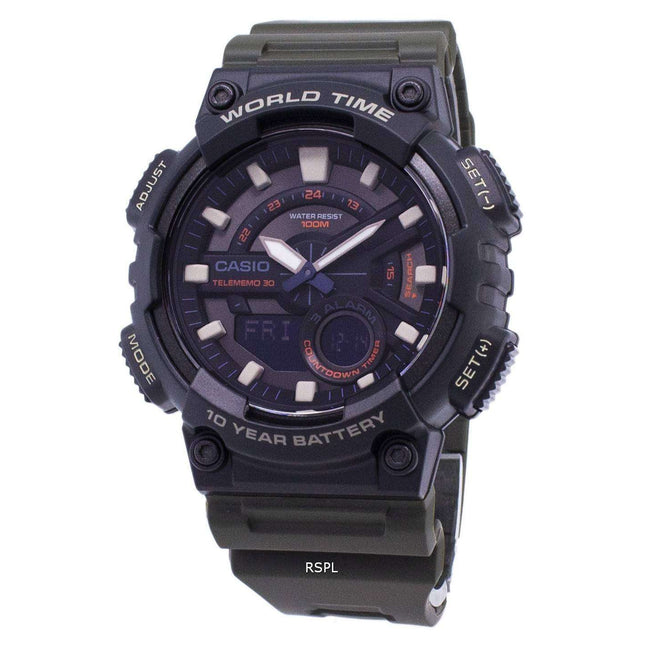 Casio Youth Combination AEQ-110W-3AV Sports Digital Men's Watch