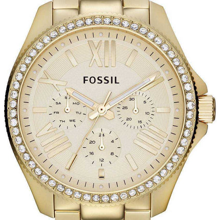 Fossil Cecile Crystals Multifunction Gold-Tone AM4482 Womens Watch