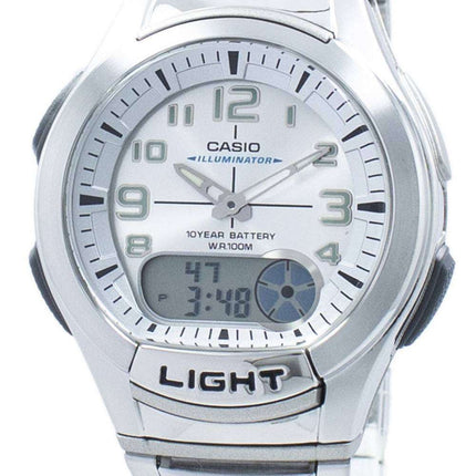 Casio Youth Illuminator Analog Digital AQ-180WD-7BV AQ180WD-7BV Men's Watch