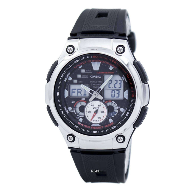 Casio Analog Digital Youth Series Illuminator AQ-190W-1AVDF AQ-190W-1AV Mens Watch
