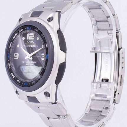 Casio Analog Digital Out Gear Fishing Illuminator AW-82D-1AVDF AW-82D-1AV Mens Watch