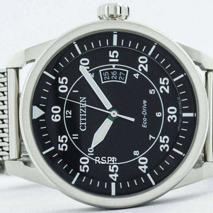 Citizen Aviator Eco-Drive Mesh Band AW1360-55E Men's Watch