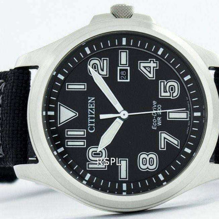 Citizen Eco-Drive Military 200M AW1410-24E Men's Watch