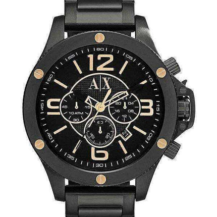 Armani Exchange Chronograph Black Dial AX1513 Mens Watch