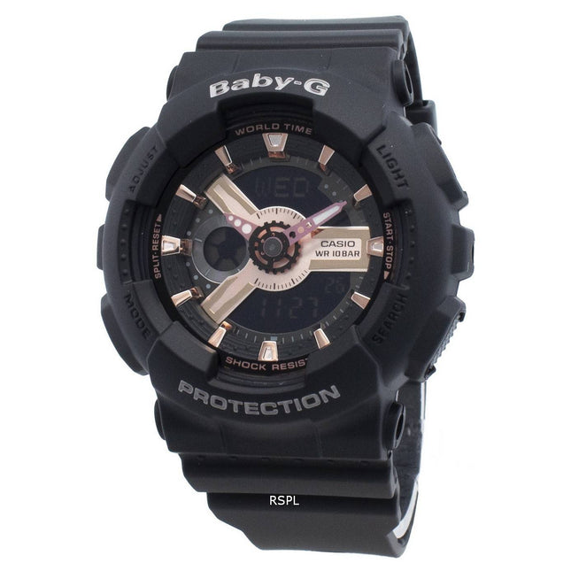 Casio Baby-G BA-110RG-1A World Time Women's Watch