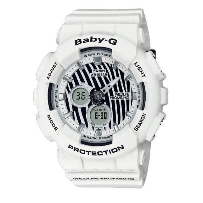 Casio Baby-G Wildlife Limited Edition Analog Digital Quartz BA-120WLP-7A BA120WLP-7 100M Womens Watch