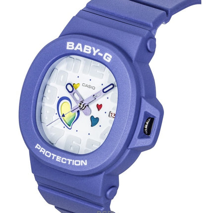 Casio Baby-G Analog Playful Hearts Series White Dial Quartz BGA-10-6A 100M Women's Watch
