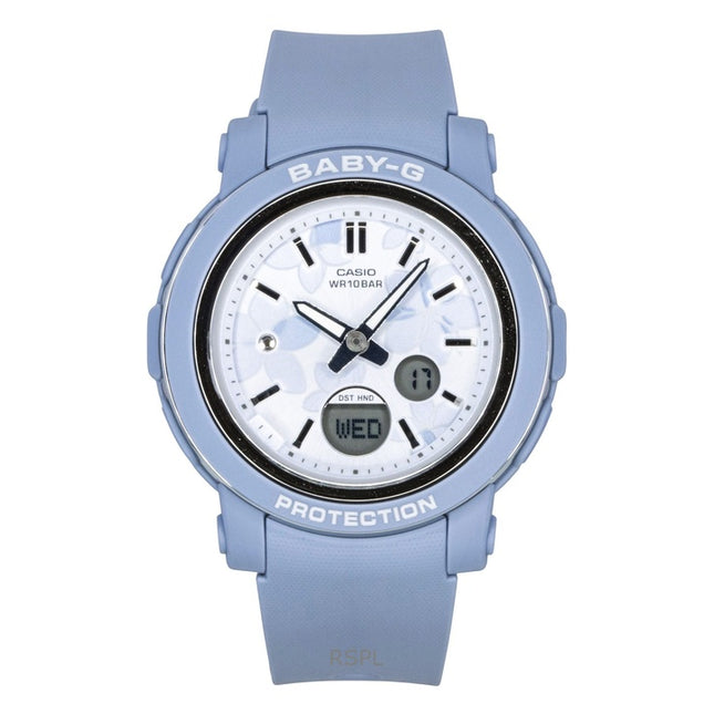 Casio Baby-G Analog Digital Resin Strap Multicolor Dial Quartz BGA-290FL-2A 100M Women's Watch