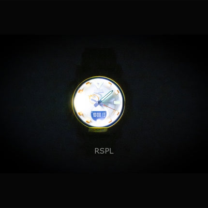 Casio Baby-G Analog Digital Resin Strap White Dial Quartz BGA-310RP-9A 100M Women's Watch