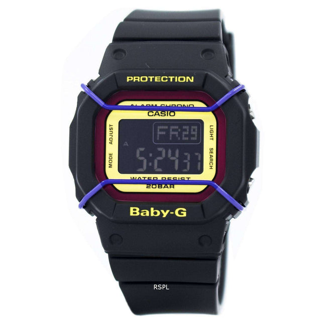 Casio Baby-G Digital World Time 200M BGD-501-1B Womens Watch