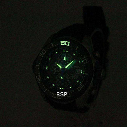 Citizen Promaster Eco Drive Aqualand Chronograph Divers Watch BJ2110-01E BJ2110-01 BJ2110