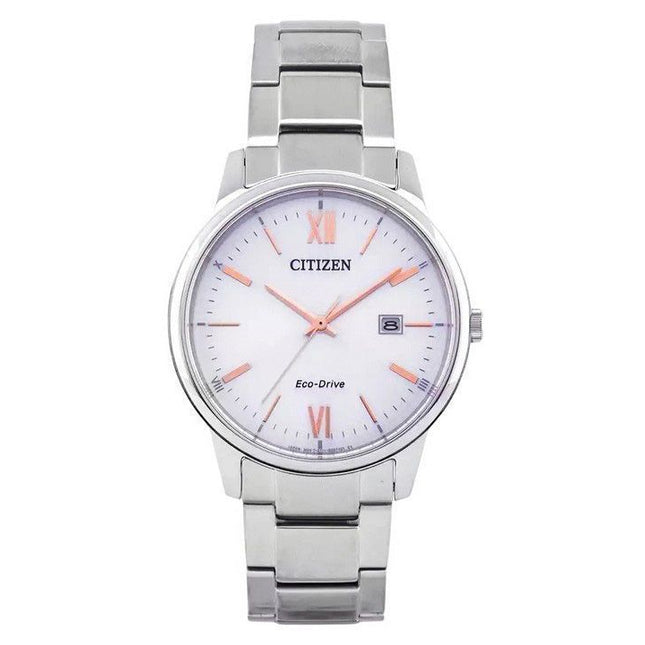 Citizen Eco-Drive Stainless Steel Silver Dial BM6978-77A Unisex Watch