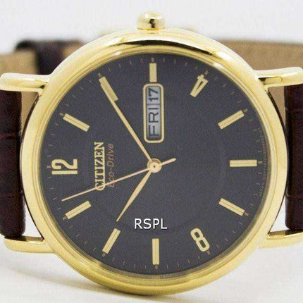Citizen Eco-Drive Gold Tone Stainless Steel BM8242-08E Men's Watch
