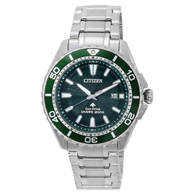 Citizen Promaster Marine Green Dial Eco-Drive Diver's BN0199-53X 200M Men's Watch