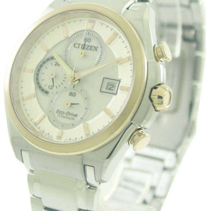 Citizen Eco-Drive Chronograph Super Titanium CA0356-55A Mens Watch