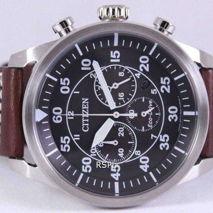 Citizen Eco-Drive Aviator Chronograph CA4210-16E Mens Watch