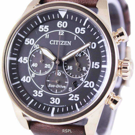 Citizen Eco-Drive Aviator Chronograph CA4213-00E Mens Watch
