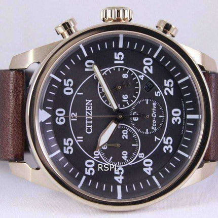 Citizen Eco-Drive Aviator Chronograph CA4213-00E Mens Watch