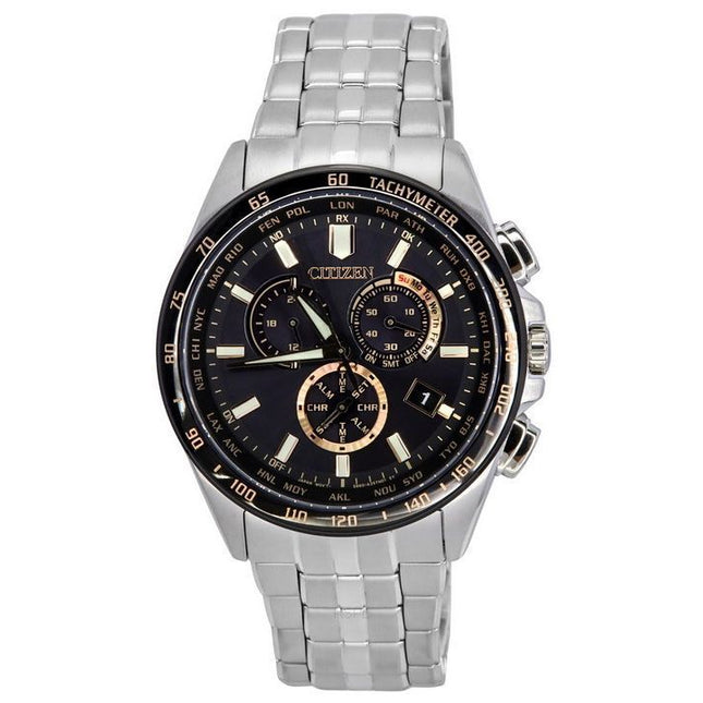 Citizen Denpa 30th Anniversary Limited Edition Radio Control Chronograph Eco-Drive CB5876-60E 100M Mens Watch