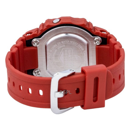 Casio G-Shock Nano Digital Red Bio-Based Resin Strap Quartz DWN-5600-4 200M Unisex Watch