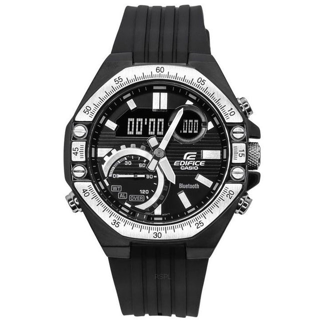 Casio Edifice Automotive Toolkit Inspired Design Series Analog Digital Quartz ECB-10TP-1A 100M Men's Watch