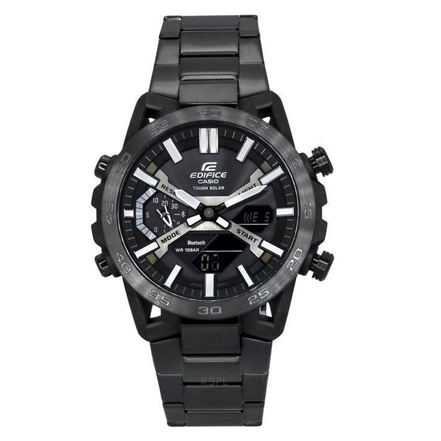 Casio Edifice Sospensione Analog Digital Smartphone Link Tough Solar ECB-2000DC-1B 100M Men's Watch