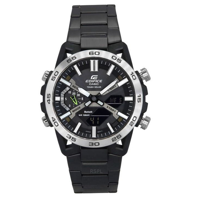 Casio Edifice Sospensione Analog Digital Smartphone Link Tough Solar ECB-2000DD-1A 100M Men's Watch