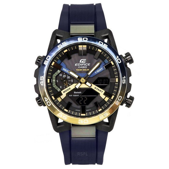 Casio Edifice Sospensione Nighttime Drive Analog Digital Smartphone Link Tough Solar ECB-2000NP-1A 100M Men's Watch