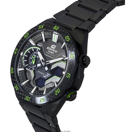 Casio Edifice Windflow Analog Digital Smartphone Link Black Dial Tough Solar ECB-2200RC-1A3 100M Men's Watch