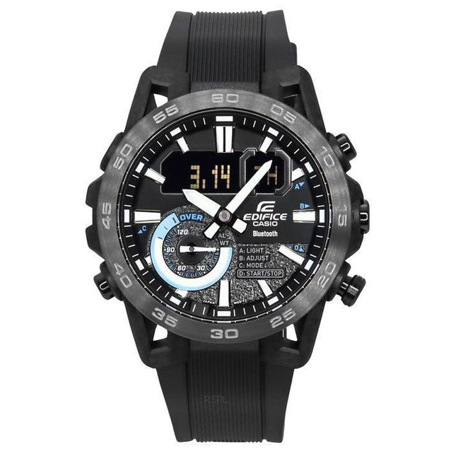 Casio Edifice Sospensione Smartphone Link Bluetooth Analog Digital Black Dial Quartz ECB-40PB-1A 100M Men's Watch