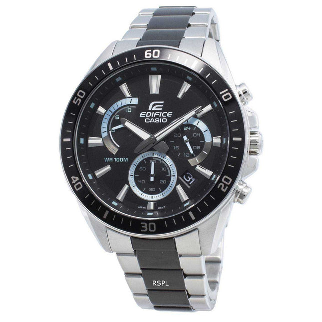 Casio Edifice EFR-552SBK-1AV EFR552SBK-1AV Chronograph Men's Watch