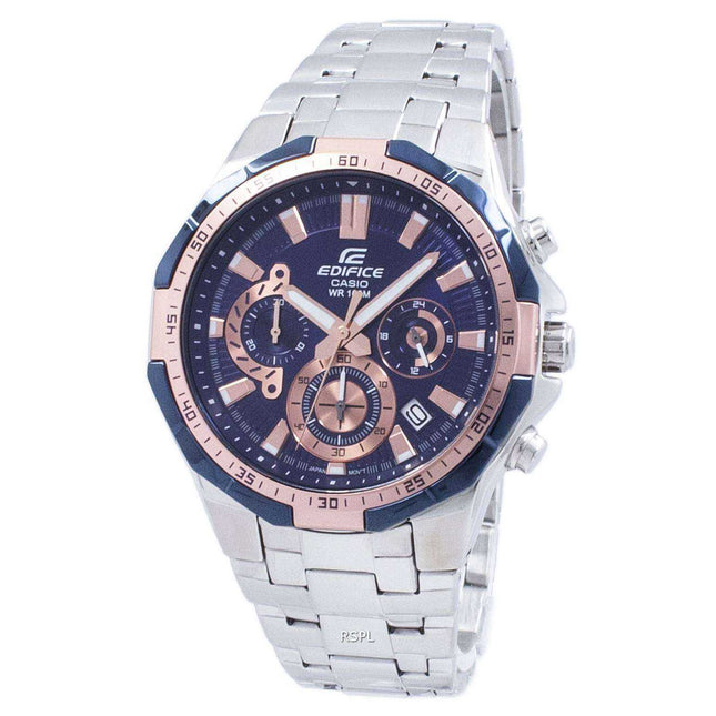 Casio Edifice Chronograph Quartz EFR-554D-2AV EFR554D-2AV Men's Watch
