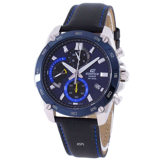Casio Edifice Chronograph Quartz EFR-557BL-2AV EFR557BL-2AV Men's Watch